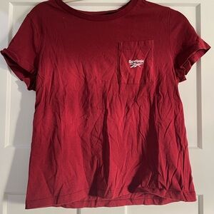 Reebok Burgundy Pocket Tee